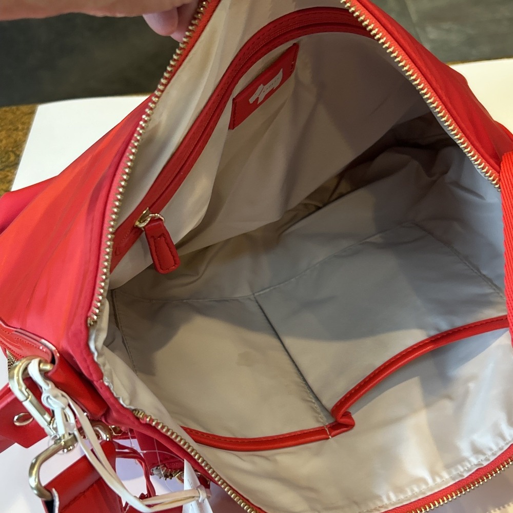 Radley London‎ Large Compartment Crossbody Bag RED Flaw - Picture 7 of 16